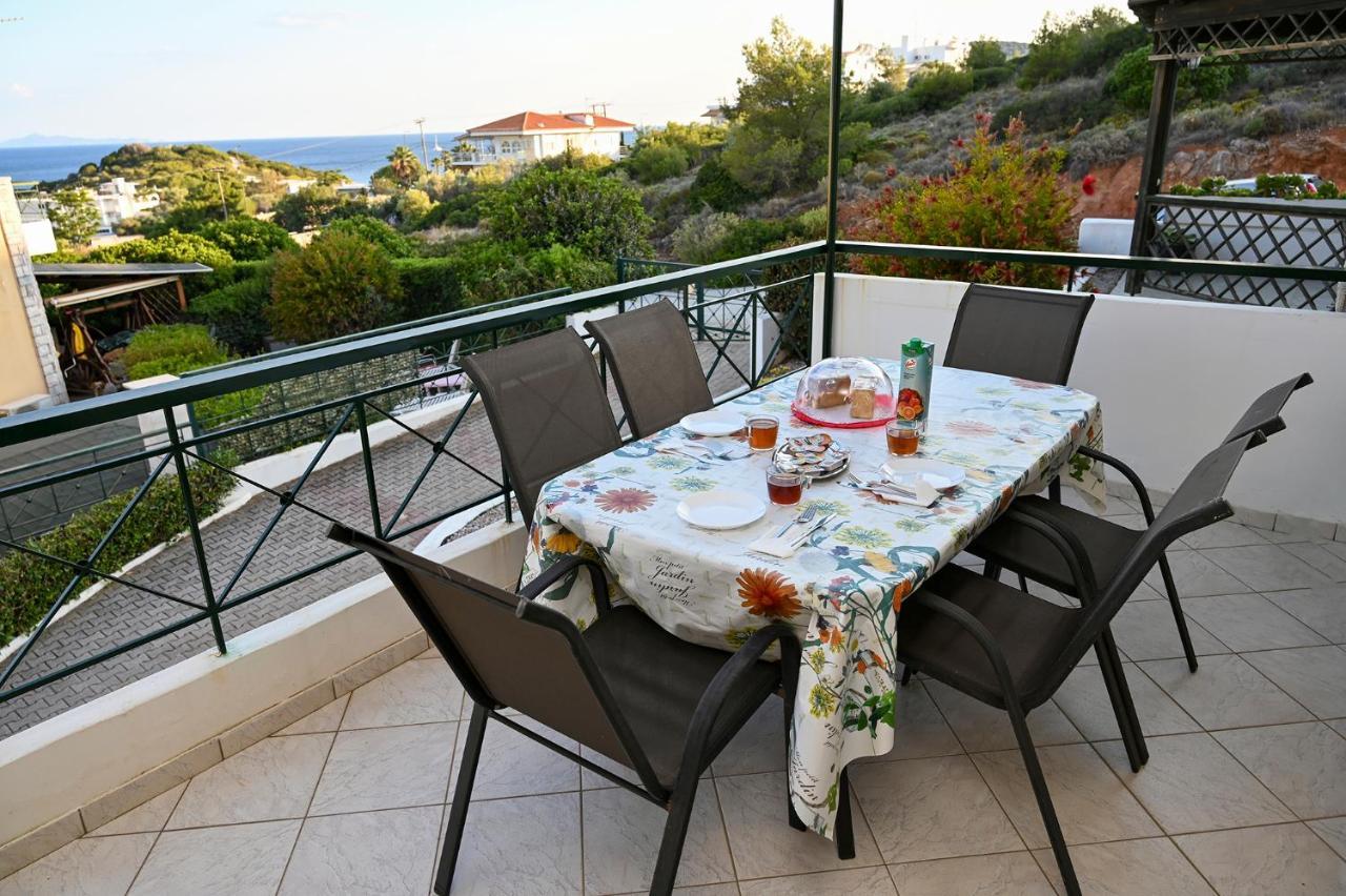 Melrose Maisonette By The Sea Anavyssos Exterior foto